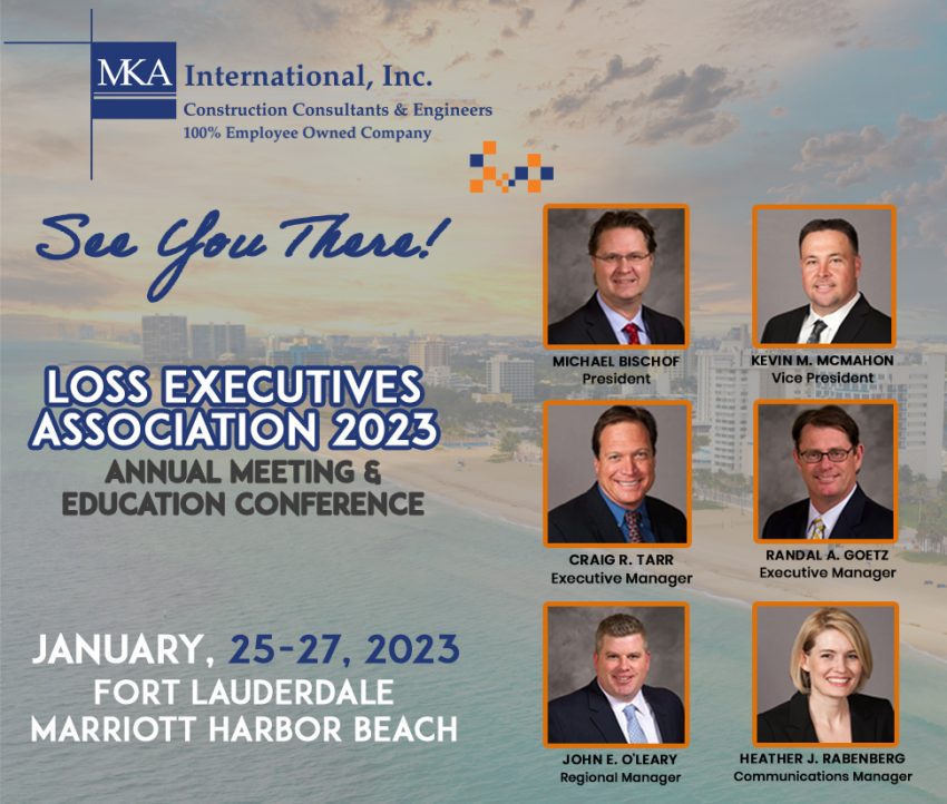 MKA will be at Loss Executives Association 2023 Annual Meeting