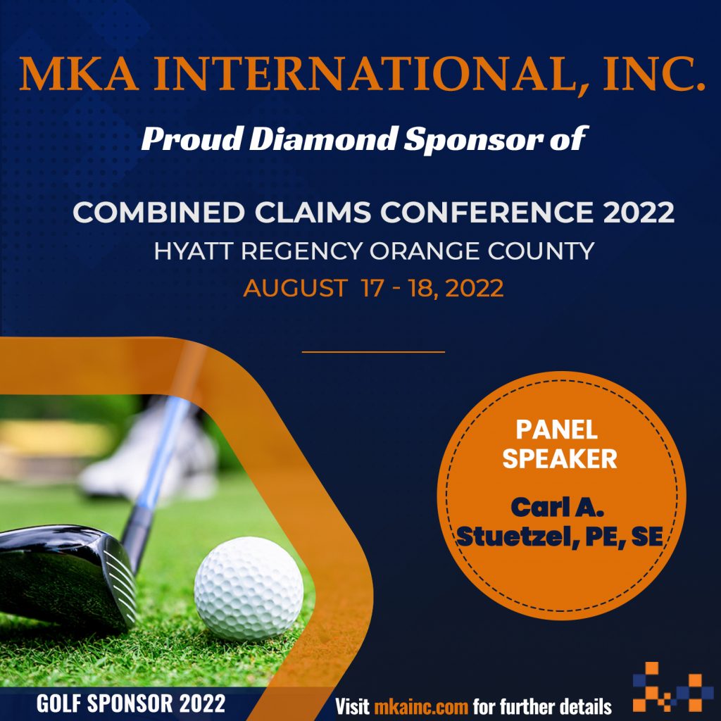 MKA Diamond Sponsor of the Combined Claims Conference 2022 MKA