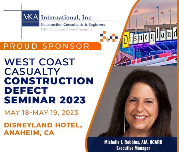 MKA is a Proud Sponsor of this Year's West Coast Casualty Construction
